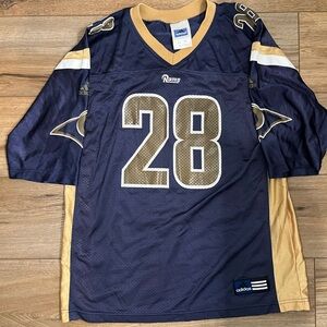adidas st. Louis Rams, Marshawn Faulk kids jersey